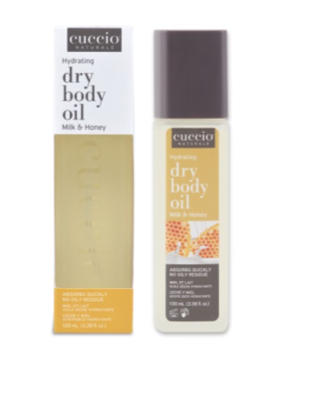 Dry body oil leche y miel